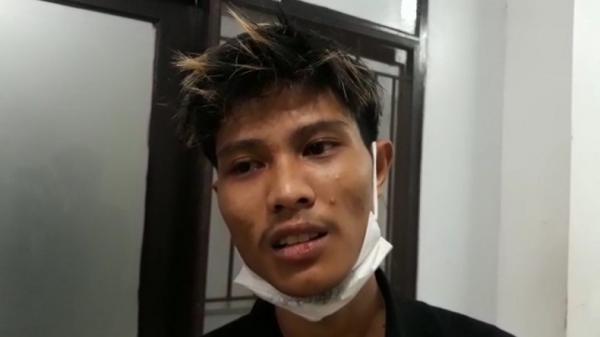 TAWURAN PELAJAR SUKABUMI2 Muhammad Faisal, kakak korban Fajar Maulana, menuntut kepolisian mengusut tuntas kasus tawuran pelajar yang menewaskan adiknya. (Foto: DHARMAWAN HADI)