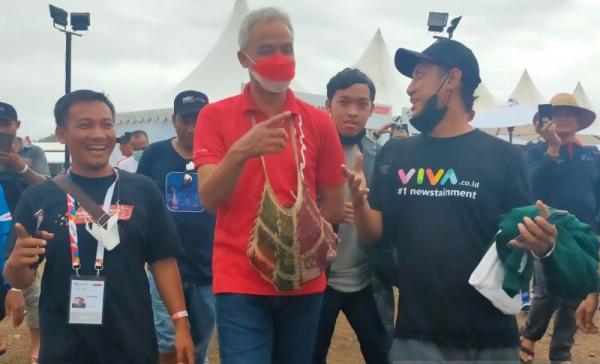 ganjar mandalika Ganjar Pranowo saat di Sirkuit Mandalika, Lombok Tengah, Nusa Tenggara Barat. (Foto: Antara)