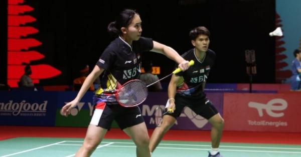 Adnan Maulana/Mychelle Chrystine Bandaso Pebulu tangkis ganda campuran Indonesia, Adnan Maulana/Mychelle Chrystine Bandaso (Foto: Twitter/@INABadminton)