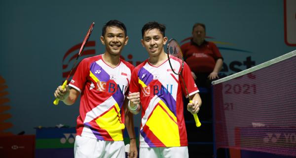 Ganda putra Fajar Alfian/Muhammad Rian Ardianto (Foto: Humas PBSI)