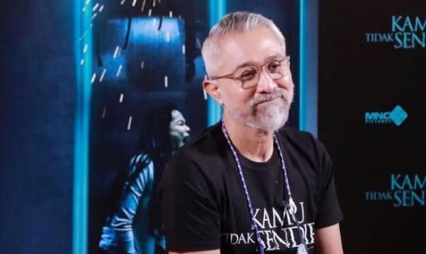 Lukman Sardi saat presconference Artis Tidak Menjalankan Puasa karena Pindah Agama