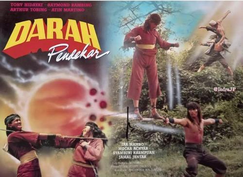 Film Wiro Sableng yang sempat dibintangi Tony Hidayat. (Foto: IG Indra JP)