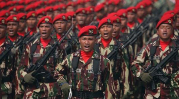 Senjata Kopassus Reu Pasukan Kopassus. (iNews/Septyantoro)
