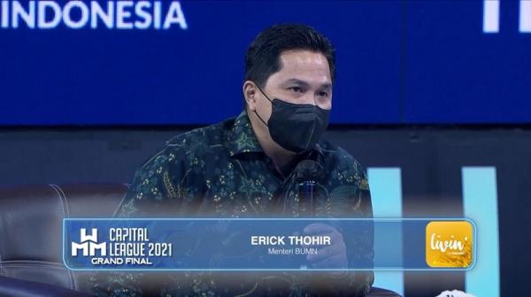 Menteri BUMN Erick Thohir Menteri BUMN Erick Thohir.