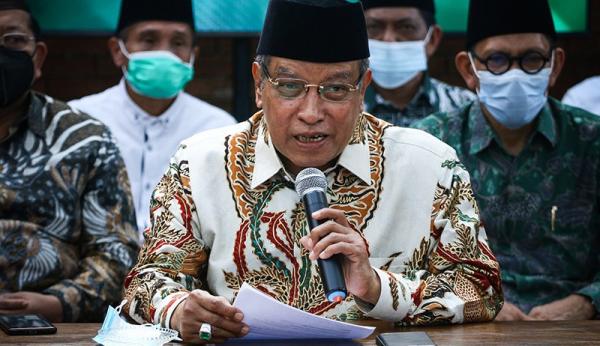 Ketum PBNU Said Aqil Siradj optimistis akan maju jadi Ketum PBNU (Foto : Widya Mchella)