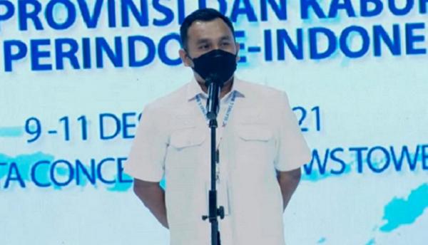 Ketua Panitia Pelaksana Silatnas dan Bimtek Partai Perindo Effendy Syahputra. (Foto MNC Portal).