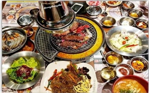 Magal Korean BBQ Palembang Ragam menu di Magal Korean BBQ Palembang. (Foto: Instagram)