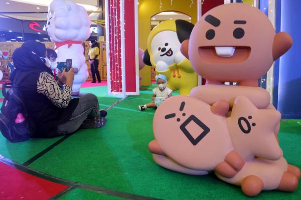 WhatsApp Image 2021 12 14 At 12 32 47 PM Karakter Brown & Friends akan hadir mewarnai libur Natal dan Tahun Baru anak-anak di mal. (Foto: istimewa)