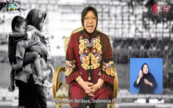 Kremensos Menteri Sosial Tri Rismaharini
