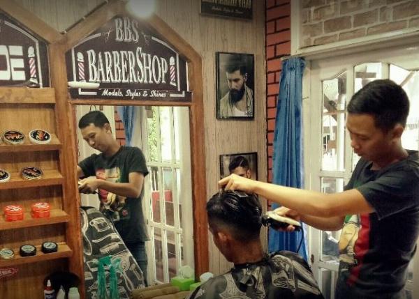 BBS Barbershop terdekat di Balikpapan yang nyaman. (Foto: ist)