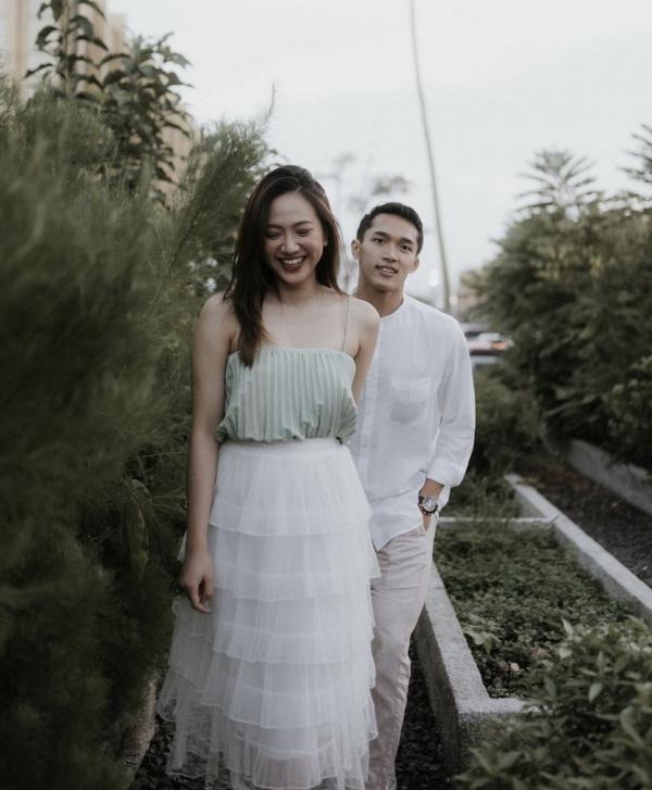 Jonatan Christie dan Shanju eks JKT48 yang baru saja bertunangan. (Foto: Instagram)