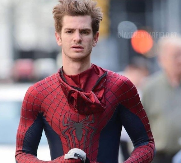 28 Andrew Perbedaan tokoh Spider-Man versi Tobey, Andrew dan Tom Holland. (Foto: Instagram)