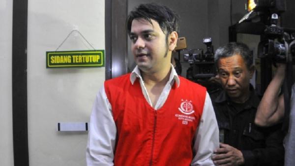 Artis Rio Reifan ditangkap polisi karena penyalahgunaan narkoba,. (Foto Antara).
