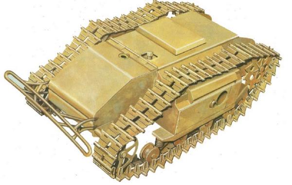 Goliath, salah satu senjata aneh yang digunakan pada Perang Dunia II. (Foto: ww2-weapons.com) 