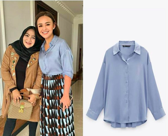 Potret fashion ala Amanda Manopo. (Foto: Instagram)