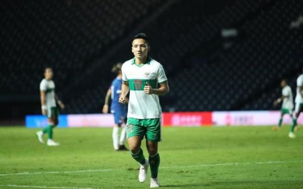 Pemain baru Persija Jakarta, Syahrian Abimanyu saat memperkuat Timnas Indonesia pada ajang Piala AFF 2020. (Foto: Instagram/@syahrian.abimanyu)
