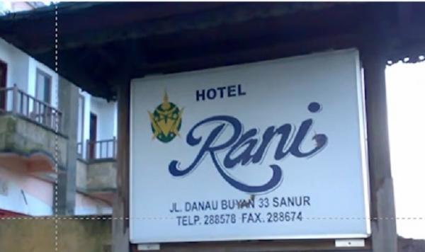 Hotel Rani Hotel Rani di Sanur. (Foto: YouTube).