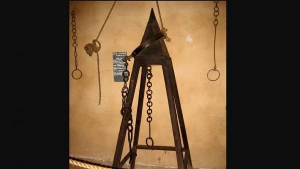 Judas Cradle Alat Penyiksaan Paling Kejam untuk Tahanan, Judas Cradle. (Foto: Pinterest)