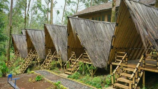 ALAMENDAH RANCABALI Objek wisata Desa Alamendah di Rancabali, Kabupaten Bandung. (FOTO: ISTIMEWA/Alamendah.id)