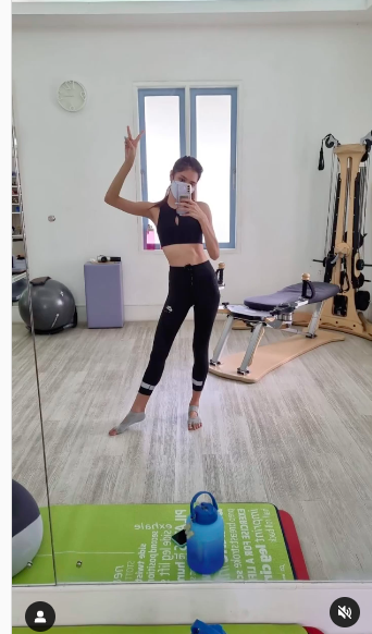 Potret Artis Cantik saat Nge-Gym. (Foto: Instagram)