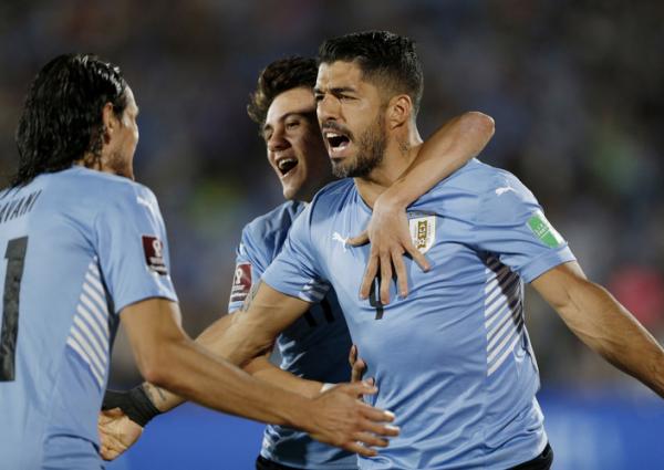 Striker Timnas Uruguay, Luis Suarez. (Foto: REUTERS/Mariana Greif)