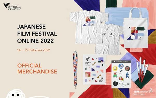 Merchandise Japanese Film Festival Official merchandise. (Foto: dok Japanese Film Festival)