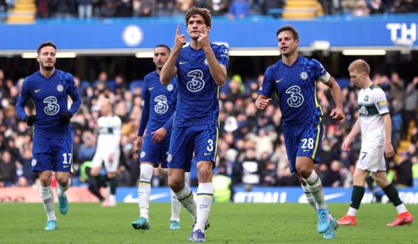 Chelsea tembus putaran kelima Piala FA. Pencapaian itu didapat usai mereka menang 2-1 atas Klub Divisi 3 Plymouth Argyle pada ronde keempat di Stamford Bridge. (Foto: Reuters/Paul Childs)