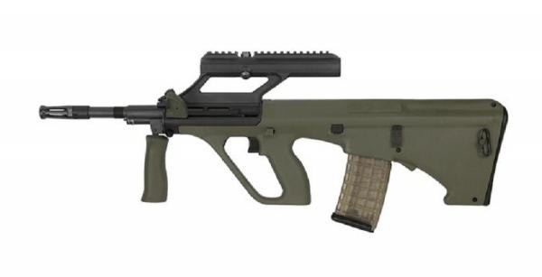 Salah satu varian senapan serbu Steyr AUG asal Austria. (Foto: steyr-arms.com)