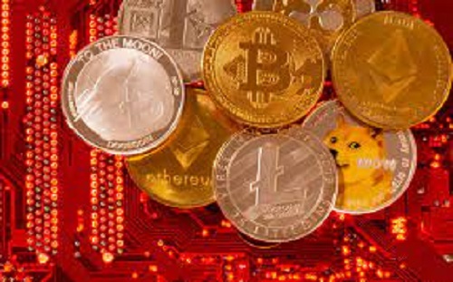 Aset kripto Ilustrasi aset kripto. (Foto: Reuters)