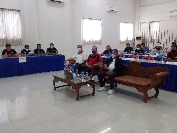 Agenda pengukuhan Ketum POBSI Bali Agenda pengukuhan Ketum POBSI Bali yang baru digelar dalam kegiatan Musyawarah Provinsi (Musprov) yang digelar hari ini, Minggu (20/2/2022). (Foto: MNC Media)