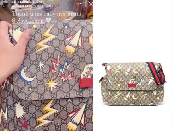 Tas Gucci Tas Gucci untuk perlengkapan bayi. (Foto: IG)