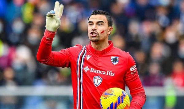 Emil Audero Kiper Sampdoria Emil Audero masuk radar Timnas Indonesia. Proses diskusi antara PSSI dan perwakilan pemain segera digelar. (Foto: Instagram/emil_audero)/