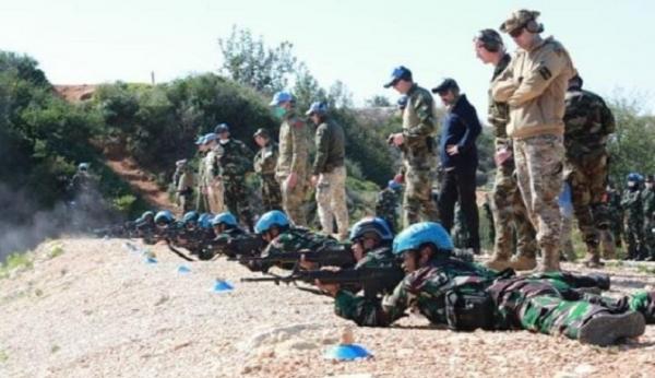 TNI UNIFIL Kontingen Indonesia yang tergabung UNIFIL di Lebanon Selatan, menjuarai Small Arms Shooting Competition 2022. (Foto Dispenad).