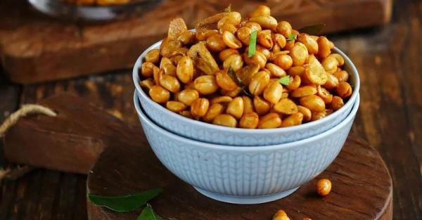 Kacang salah satu makanan penurun kolesterol. (iNewsTV/Tata Rahmanta)