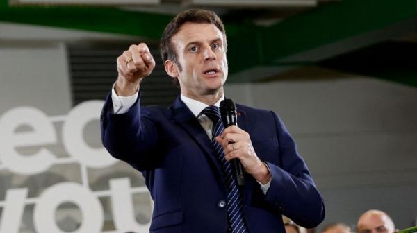 Menteri Pertahanan (Menhan) Prabowo Subianto bertemu dengan Presiden Prancis Emmanuel Macron membahas rencana pembelian jet tempur dan kapal selam. (Foto: Instagram @prabowo)