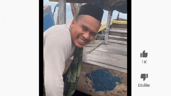 Seorang YouTuber dan trader asal Aceh Utara, Junaidi alias Nodiewakgenk mendadak menjadi miskin. (YouTube/Nodiewakgenk)