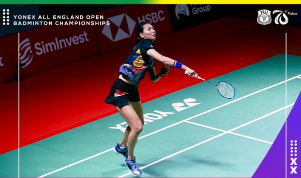 Dejan/Gloria lolos ke 16 besar All England 2022 (foto: Twitter/INABadminton).