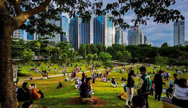 21 Sin Hutan Kota 4 Ngabuburit di Hutam Kota GBK. (foto: dok MPI)