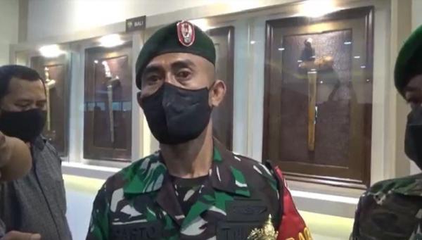 Sertu Suparto, prajurit TNI yang viral merobek seragam dinas. (Foto: iNews/Indira Arri).