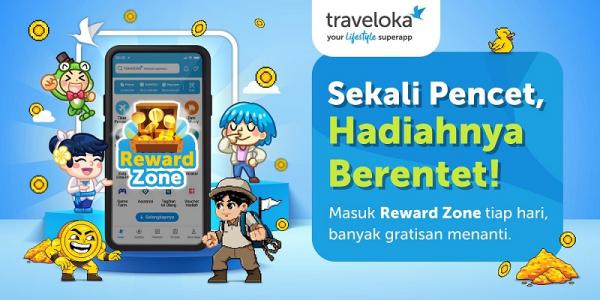 Reward Zone Traveloka. (Foto: dok Traveloka)