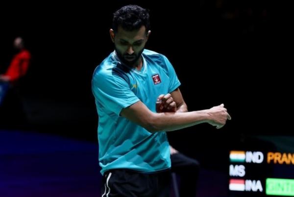 Pebulu tangkis India, Prannoy HS Pebulu tangkis tunggal putra India, Prannoy HS. (Foto: Instagram/@yonexswissopen)