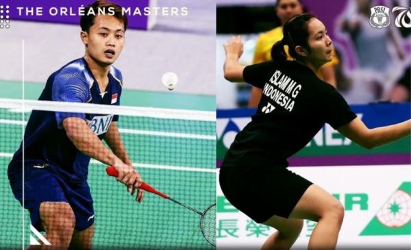 Akbar Bintang Cahyono/Marsheilla Gischa Islami Pebulu tangkis ganda campuran Indonesia, Akbar Bintang Cahyono/Marsheilla Gischa Islami berhasil lolos ke perempat final besar Orleans Masters 2022. (foto: Twitter/INABadminton).