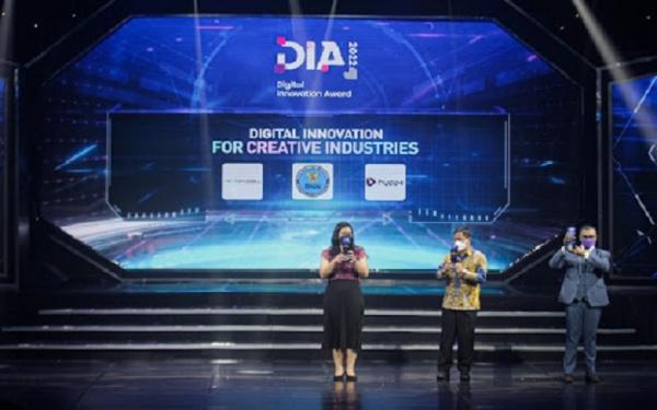 Direktur Utama PT Hyppe Teknologi Indonesia saat menerima penghargaan DIA 2022 menyatakan rasa bangga atas apresiasi yang diberikan MNC Portal Indonesia. &nbsp;
