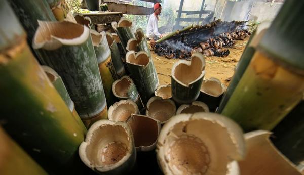 Ilustrasi Makanan Khas Mandailing Natal, Lemang (Foto: Antara) Ilustrasi Makanan Khas Mandailing Natal, Lemang (Foto: Antara)