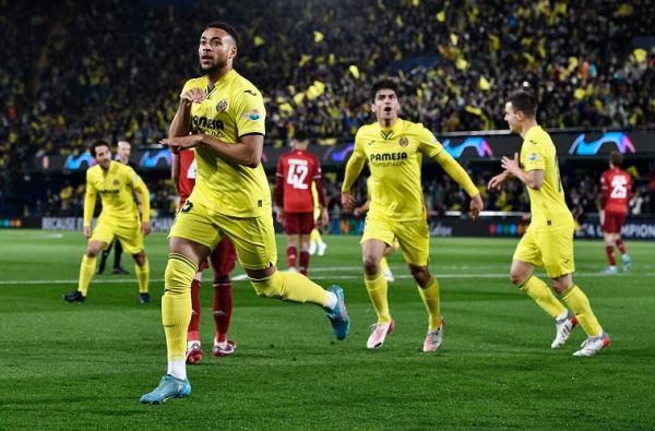 Villarreal Vs Bayern Villarreal menang tipis 1-0 atas Bayern Munchen pada leg I di perempat final Liga Champions 2021/2022. Pasukan Unai Emery punya modal berharga di leg II. (foto: REUTERS/Pablo Morano).