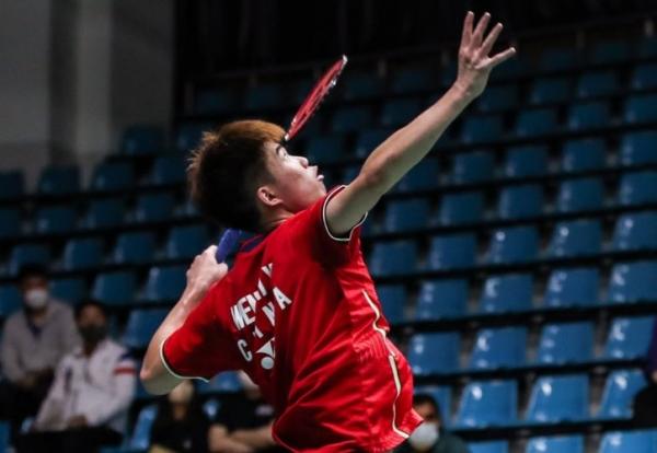 Weng Hong Yang Pebulu tangkis tunggal putra China, Weng Hong Yang. (Foto: Twitter/@Badminton_Asia/Badminton Photo)