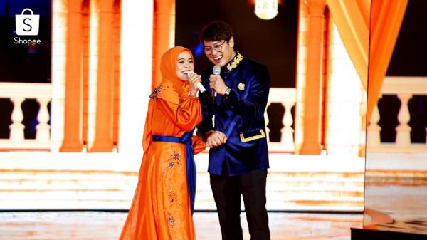 Penampilan apik dari Lesty Kejora dan Billar (Foto: Dok Shopee)