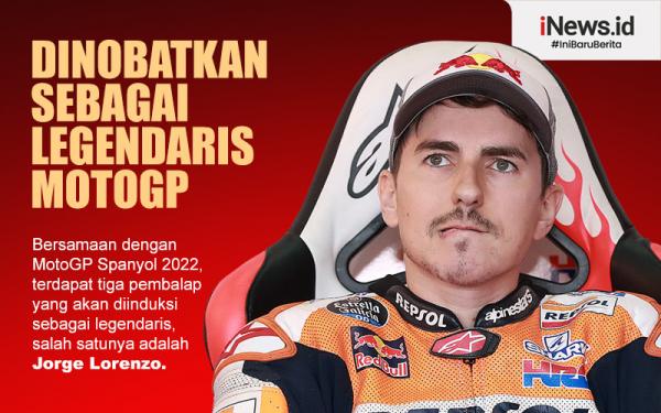 Infografis legenda MotoGP Jorge Lorenzo Infografis.