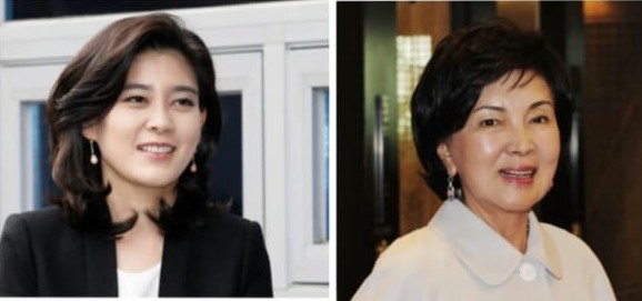 korsel Lee Boo Jin dan Hong Ra-hee. Foto: Reuters