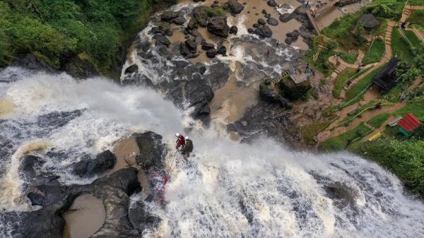 CURUG CIKONDANG Curug Cikonadang. (FOTO: ISTIMEWA)